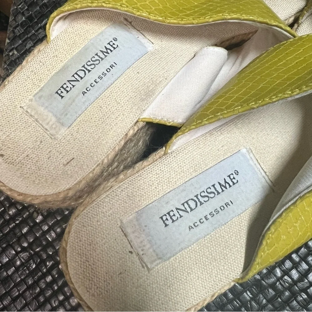 FENDISSIME (FENDI) | Vintage Fendi Espadrille